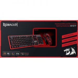 Комплект Redragon S107 USB Black-Red (78225)