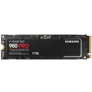 SSD накопитель Samsung 980 PRO 1 TB PCIe NVMe Gen4 (MZ-V8P1T0BW)