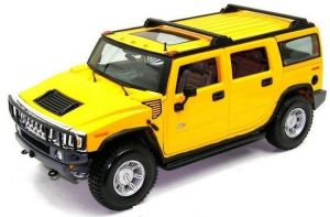 Машинка микро р/у 1:43 лиценз. Hummer H2 (желтый) SQW8004-H2y