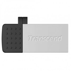USB 2.0 Transcend JetFlash 380 microUSB OTG 64Gb Silver (TS64GJF380S)