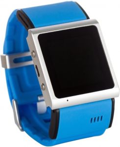 умные часы sWaP SOCIAL Blue + гарнитура в подарок