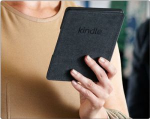 Обложка чехол Amazon Kindle Leather Cover (Оригинал) ( 515-1057-00) для Kindle 4 и Kindle 5 УЦЕНКА
