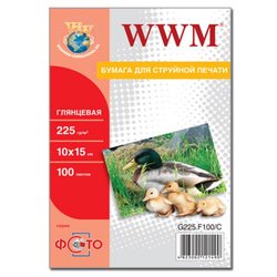 Бумага WWM 10x15 (G225.F100)