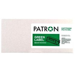 Картридж PATRON CANON FX-10 GREEN Label (для MF4120/ 4140) (PN-FX10GL)