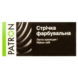 Лента к принтерам PATRON 8мм х 1,8м Black (к) (PN-8-1.8SB)