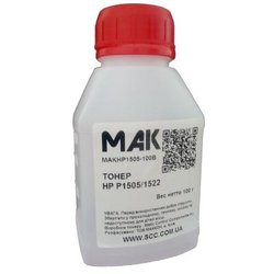 Тонер MAK HP LJ P1505/1522/M1120 Static Control (MPT7-100B-P)