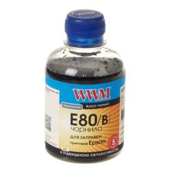 Чернила WWM EPSON L800 black (E80/B) ― 