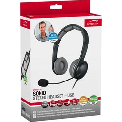 Наушники Speedlink SONID Stereo Headset USB (SL-870002-BKGY)