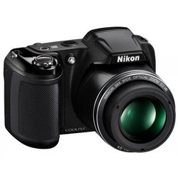 Цифровой фотоаппарат Nikon Coolpix L340 Black (VNA780E1)
