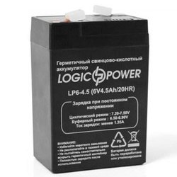 Батарея к ИБП LogicPower 6В 4.5 Ач (2569) ― 