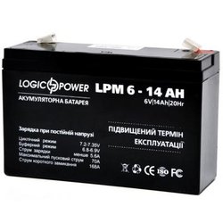 Батарея к ИБП LogicPower LPM 6В 14 Ач (4160) ― 