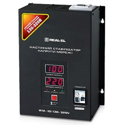 Стабилизатор REAL-EL WM-10/130-320V (EL122400005) ― 