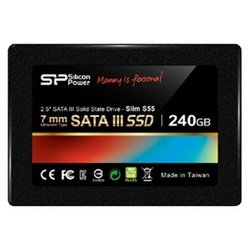 Накопитель SSD 2.5" 240GB Silicon Power (SP240GBSS3S55S25) ― 