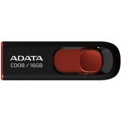A-DATA 16Gb C008 Black/Red USB 2.0 (AC008-16G-RKD) 
