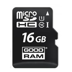 Карта памяти GOODRAM 16GB microSDHC Class 10 UHS I (M1AA-0160R11)