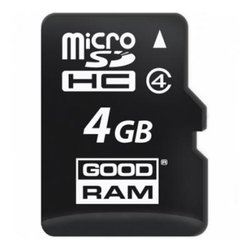Карта памяти GOODRAM 4GB microSD Class 4 (M400-0040R11) ― 