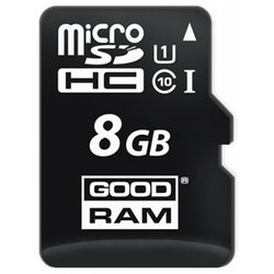 Карта памяти GOODRAM 8GB microSDHC class 10 USH-I (M1AA-0080R11) ― 