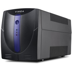 Источник бесперебойного питания Vinga LED 1200VA plastic case (VPE-1200P) ― 