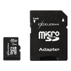 Карта памяти eXceleram 128Gb microSDHC class 10 (MSD12810A) ― 
