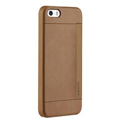 Чехол для моб. телефона OZAKI iPhone 5/5S O!coat 0.3+ Pocket ultra slim deluxe Brown (OC547BR)