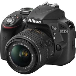 Цифровой фотоаппарат Nikon D3300 + AF-P 18-55VR KIT (VBA390K008) ― 