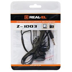 Наушники REAL-EL Z-1003 Black