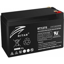 Батарея к ИБП Ritar AGM RT1275B, 12V-7.5Ah (RT1275B) ― 