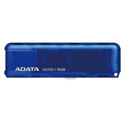 USB флеш накопитель A-DATA 16GB UV110 Blue USB 2.0 (AUV110-16G-RBL) ― 
