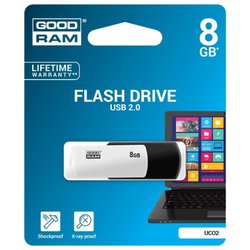 USB флеш накопитель GOODRAM 8GB Colour Mix Black/White USB 2.0 (UCO2-0080KWR11) ― 