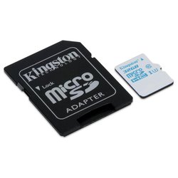 Карта памяти Kingston 32GB microSDHC class 10 UHS-I U3 (SDCAC/32GB)
