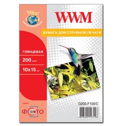 Бумага WWM 10x15 (G200.F5/C) ― 