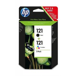 Картридж HP DJ No.121 Black/color (CC640,CC643) Combo Pack (CN637HE) ― 