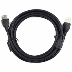 Дата кабель подовжувач USB2.0 AM/AF Cablexpert (CCP-USB2-AMAF-15)
