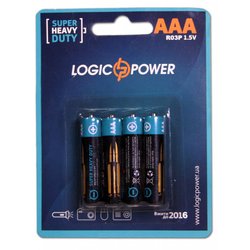 Батарейка LogicPower AAA R03P * 4 (3165)