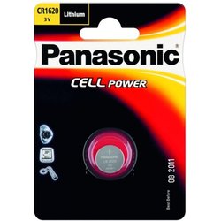 Батарейка PANASONIC CR 1620 * 1 LITHIUM (CR-1620EL/1B) ― 