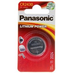 Батарейка PANASONIC CR 2430 * 1 LITHIUM (CR-2430EL/1B) ― 
