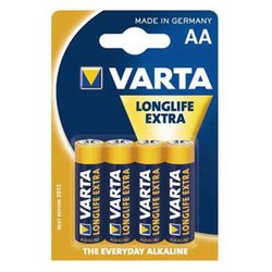 Батарейка AA Varta Longlife Extra * 4 Varta (04106101414) ― 