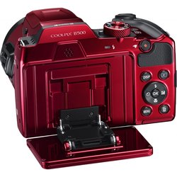Цифровой фотоаппарат Nikon Coolpix B500 Red (VNA953E1)