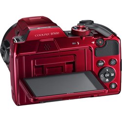 Цифровой фотоаппарат Nikon Coolpix B500 Red (VNA953E1)