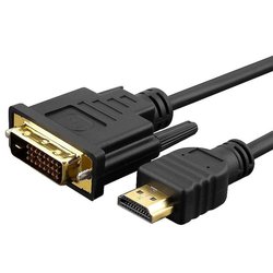 Кабель мультимедийный HDMI to DVI 24+1pin M, 1.8m PATRON (CAB-PN-DVI-HDMI-18F) ― 