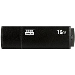 USB флеш накопитель GOODRAM 16GB Edge Black USB 2.0 (UEG2-0160K0R11) ― 