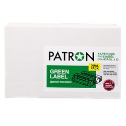 Картридж PATRON HP LJ CF283A GREEN Label (DUAL PACK) (PN-83ADGL) ― 