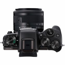 Цифровой фотоаппарат Canon EOS M5 + 15-45 IS STM Kit Black (1279C046)