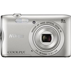 Цифровой фотоаппарат Nikon Coolpix A300 Silver (VNA960E1)