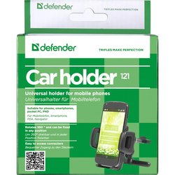 Универсальный автодержатель Defender Car holder 121 for mobile devices (29121)