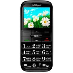 Мобильный телефон Sigma Comfort 50 Slim Black (4304210212137)