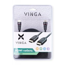 Кабель мультимедийный Vinga HDMI to HDMI 5.0m (HDMI01-5.0)