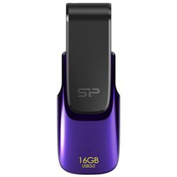 USB флеш накопитель Silicon Power 16Gb Blaze B31 Purple USB 3.0 (SP016GBUF3B31V1U)