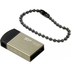 USB флеш накопитель Silicon Power 16GB Touch T20 Champagne USB 2.0 (SP016GBUF2T20V1C)