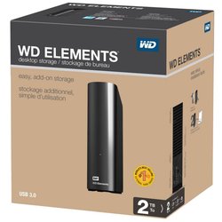 Внешний жесткий диск 3.5" 2TB Western Digital (WDBWLG0020HBK-EESN)
